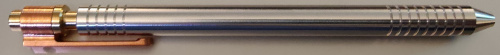 Autmog 38 Ballpoint (aluminum w/brass and copper)