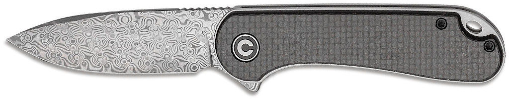 Civivi Elementum (damascus / carbon fiber)