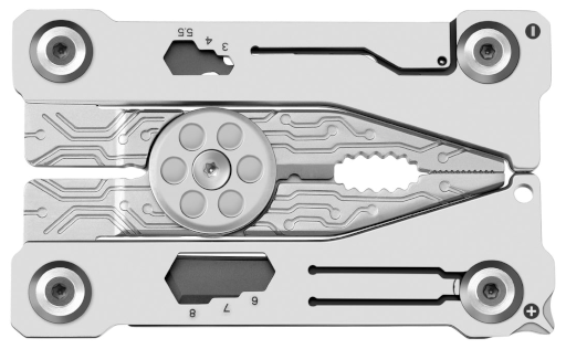 Nextool Silver Blade EDC Tool (Closed)