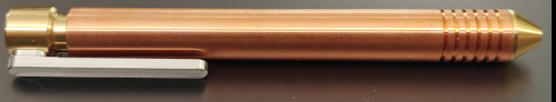 Autmog 47 Grip and Clip Ballpoint (copper / brass / aluminum)