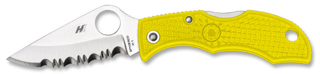 Spyderco Ladybug Salt SpyderEdge (yellow)