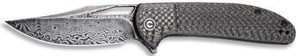 Civivi Ortis (damascus / carbon fiber)